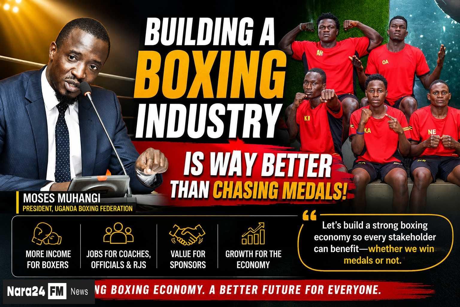 ‘Medals Are Not Enough’: Muhangi Calls for a Profitable Boxing Industry in Uganda