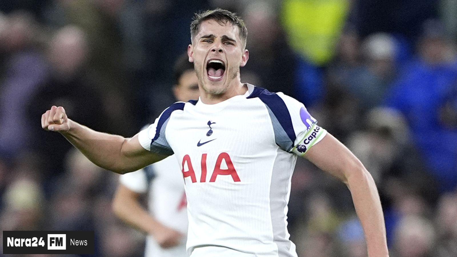 Van de Ven's Double Halts Everton's Unbeaten Home Streak in Tottenham's 3-0 Victory