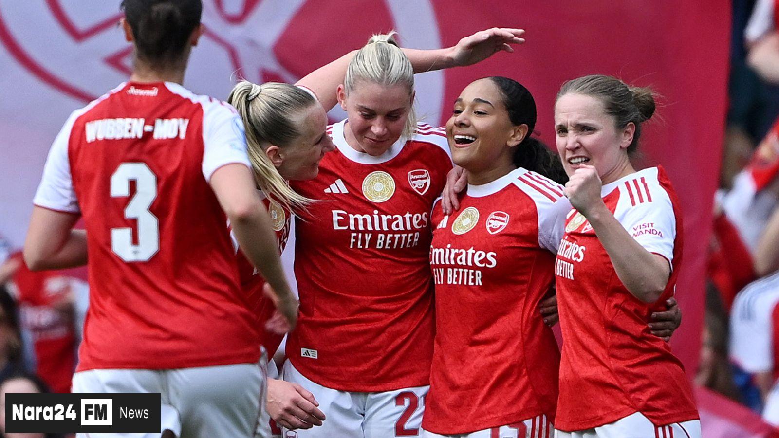 Arsenal clinch 2-1 victory over Lyon, securing first-leg semi-final lead