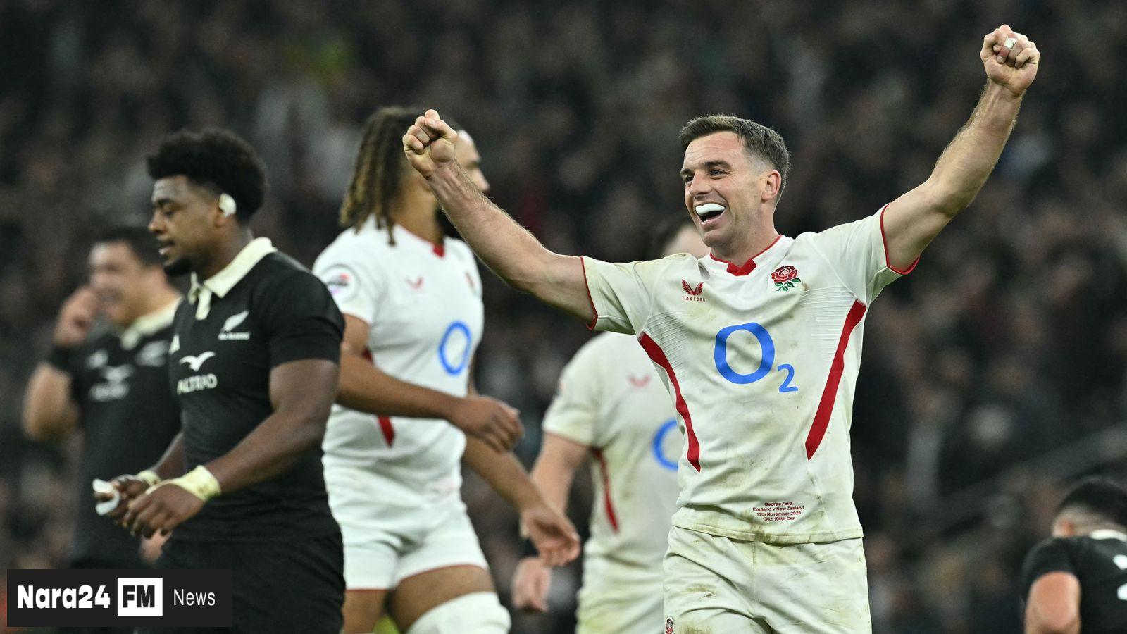 Historic Triumph: England Ends All Blacks Drought with 33-19 Victory, Extends Winning Streak to 10