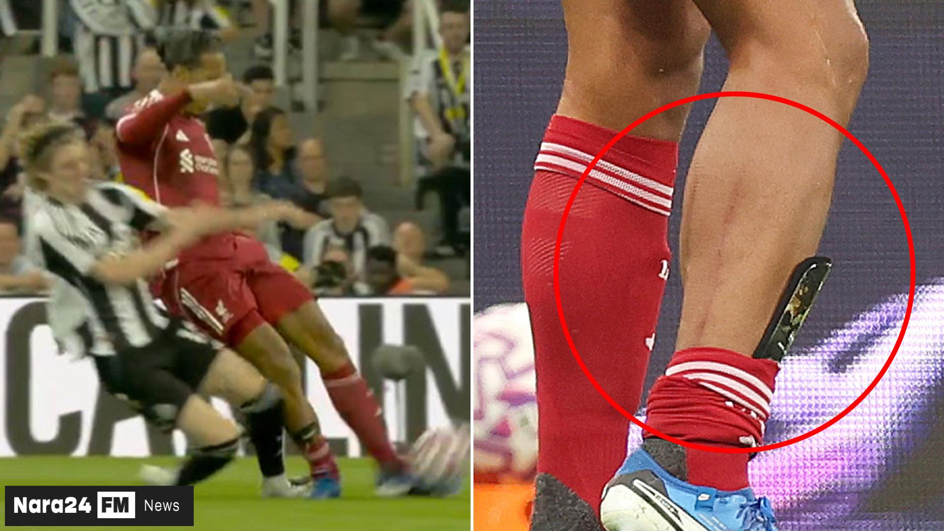 Newcastle's Striker Crisis Deepens as Anthony Gordon Sent Off for Brutal Tackle on Van Dijk