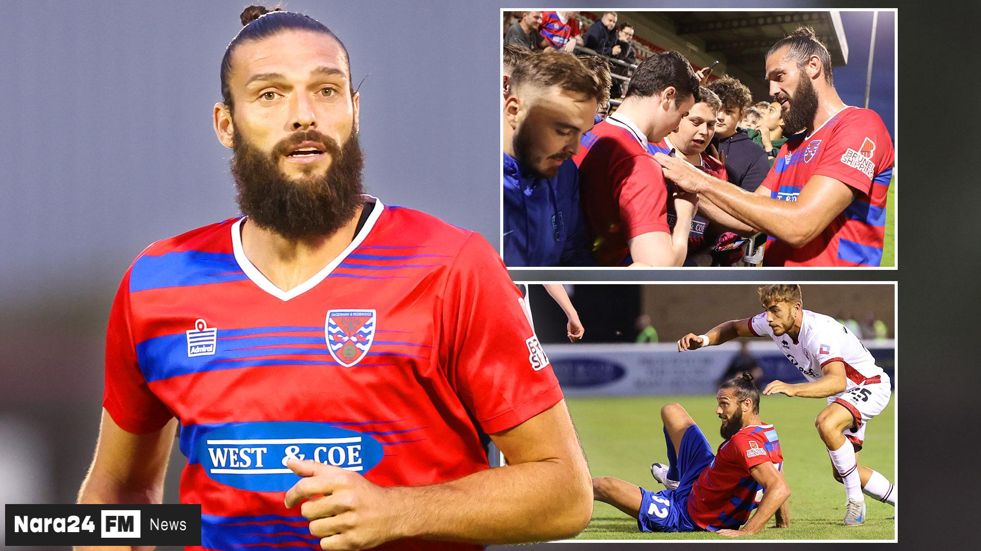 Andy Carroll's Dagenham Debut Ends in Defeat as 'Trialist B' Steals the Show