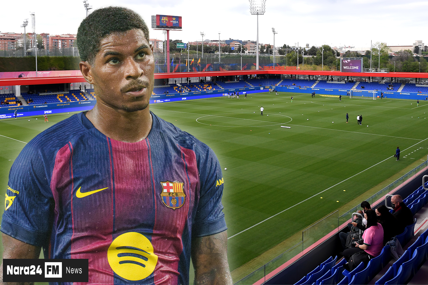 Rashford Set for Smaller Stage: Barcelona Home Debut Moved to Women's Stadium