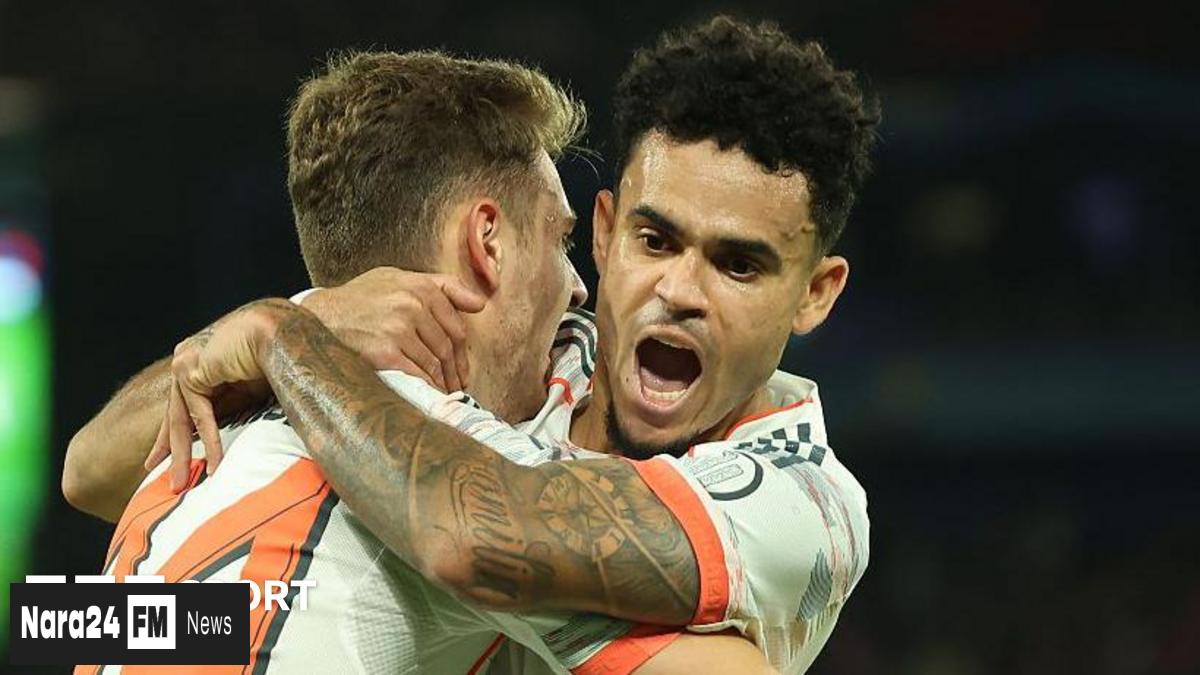 Bayern Munich Defeats PSG 2-1 Despite Diaz Red Card in Champions League Clash