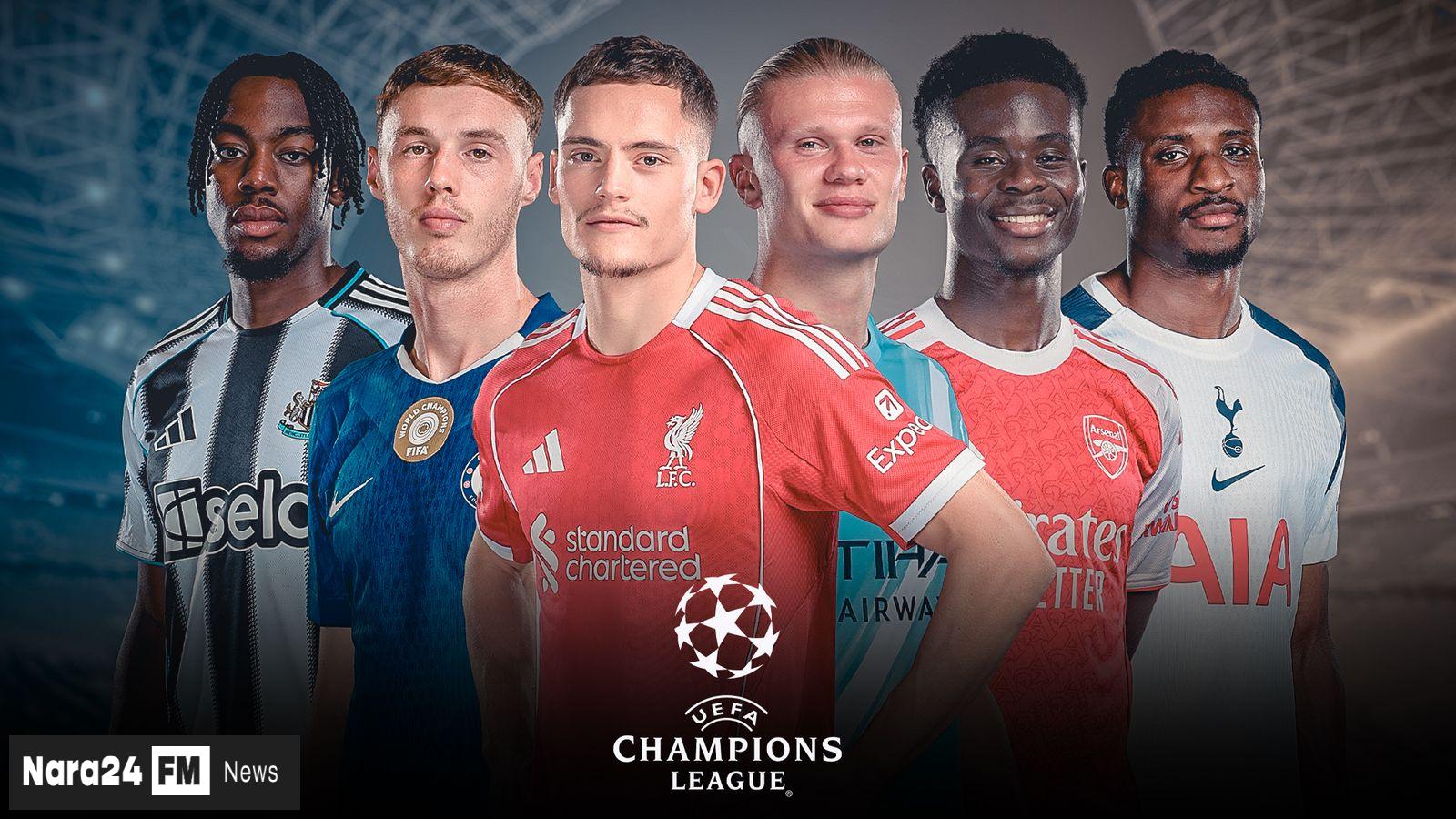 Champions League 2025/26: English Clubs Face Tough Tests as League Phase Draw Revealed